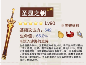 原神妮露专属武器突破需要的材料有什么 原神妮露专属武器突破详细材料介绍