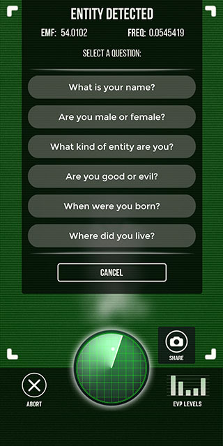 Ghost Detector