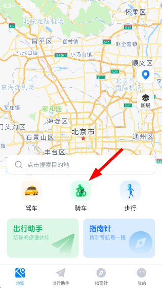 户外徒步地图