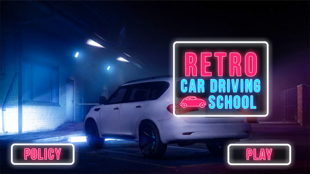 城市汽车驾驶学校模拟器3D版（Retro Car Driving School）