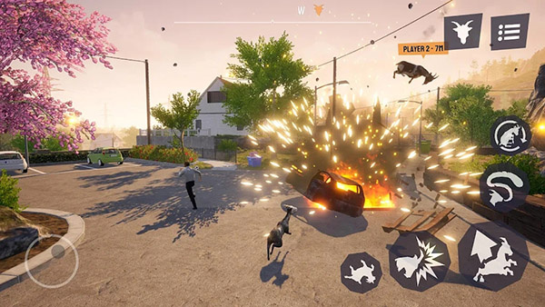 模拟山羊收获日下载安装手机版(Goat Simulator Payday)