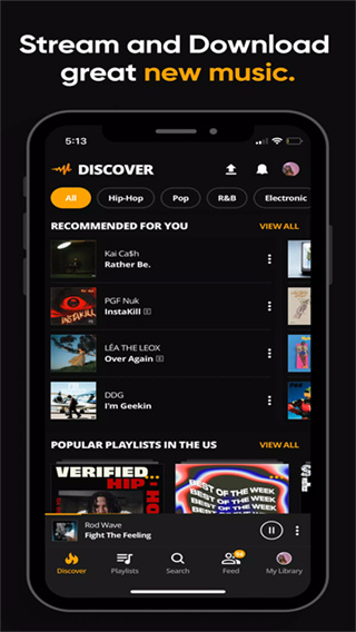 audiomack音乐播放器