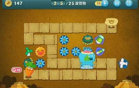保卫萝卜沙漠10关全攻略：合理布局，升级炮塔，轻松过关！