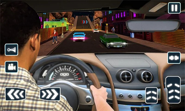 城市汽车驾驶学校模拟器3D版（Retro Car Driving School）
