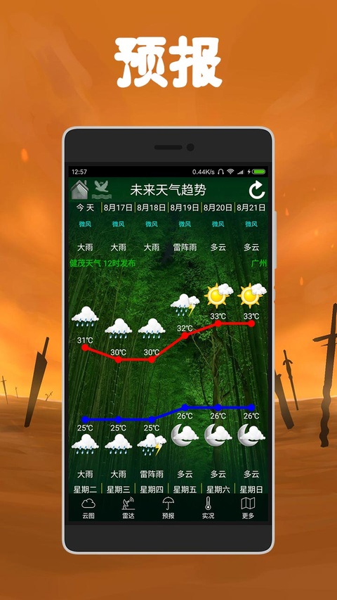 健茂天气最新版