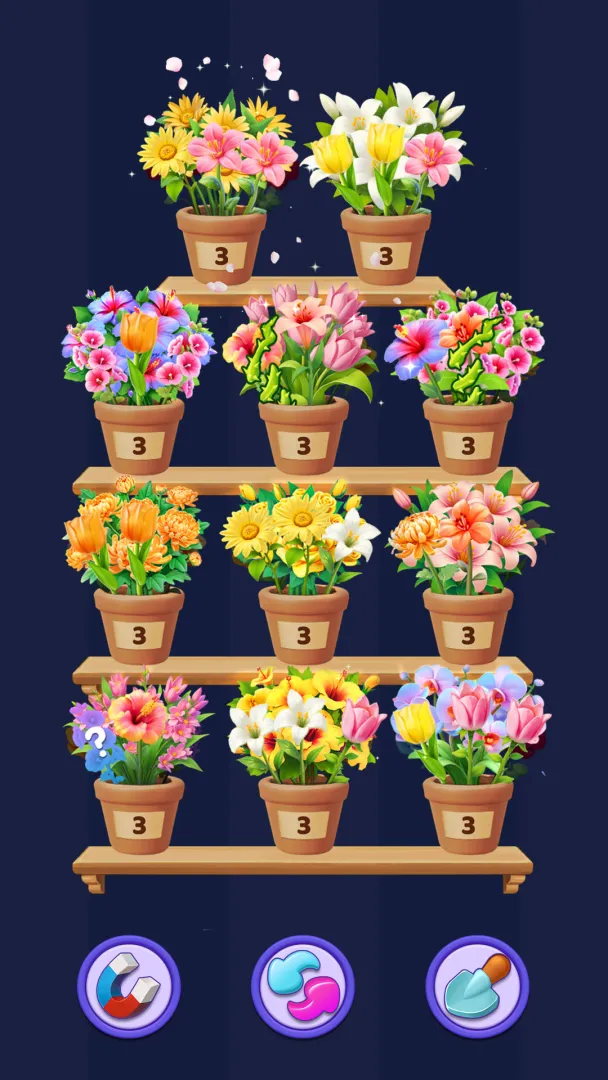 花朵整理