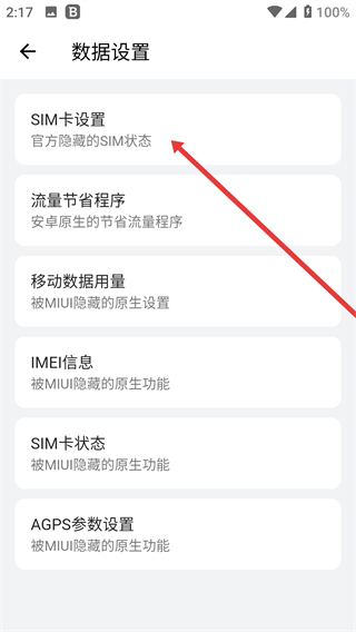 隐启设置