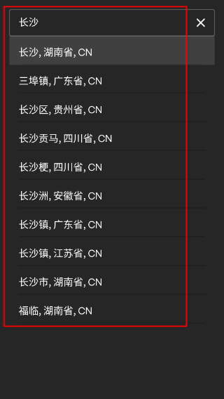 Yahoo天气预报