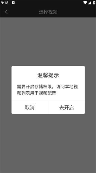 视频配音