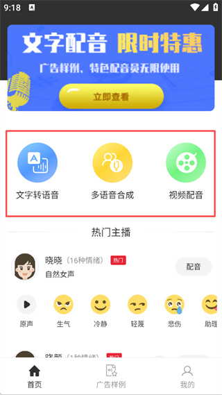 视频配音