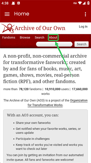 AO3中文版