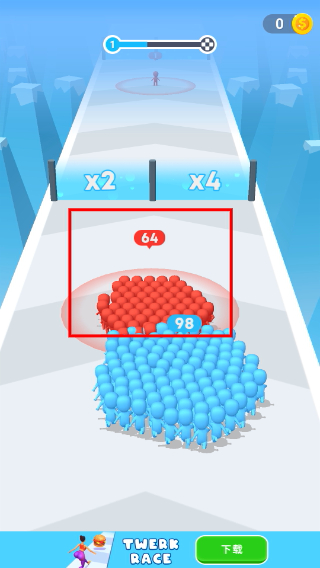 计数大师人群跑步者3D