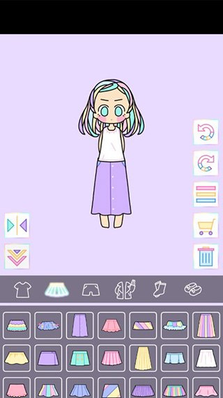 粉彩女孩