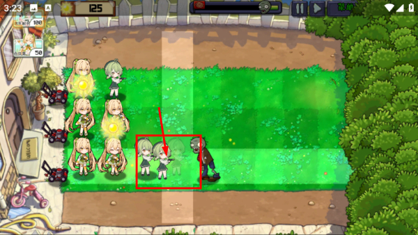 植物娘大战僵尸无限金币版