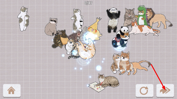 挤在一起的猫猫