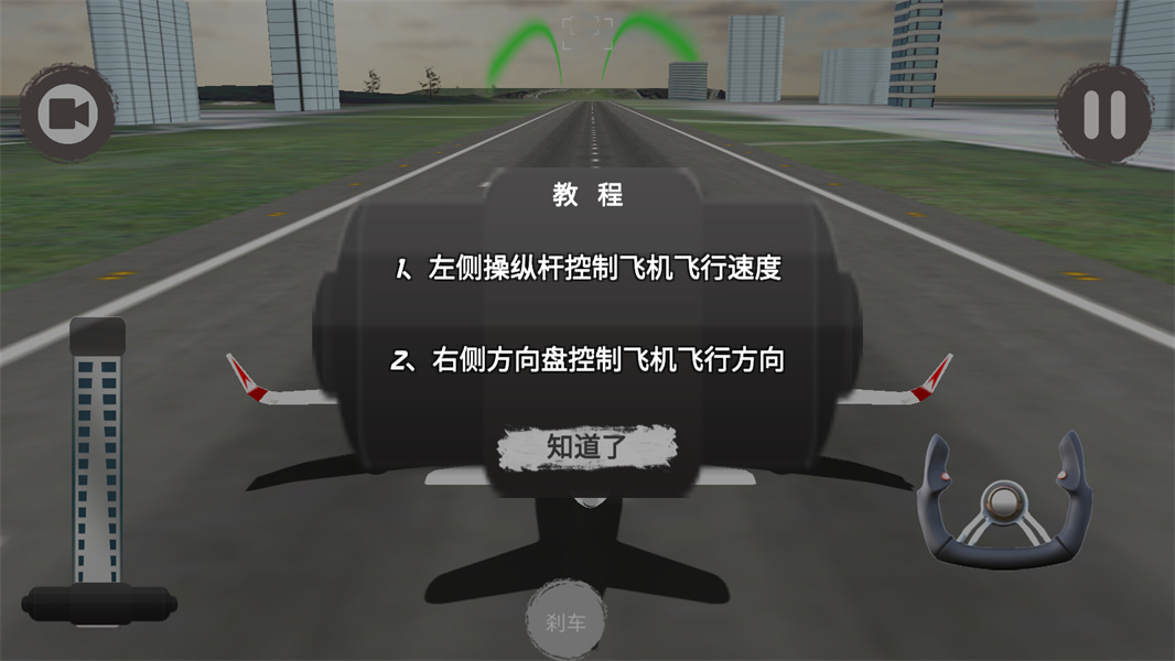 驾驶飞行模拟器