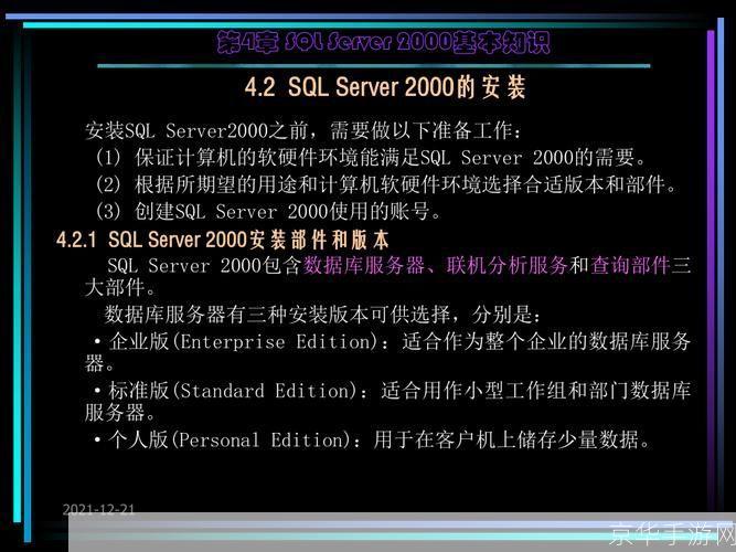 SQL Server 2000的使用方法