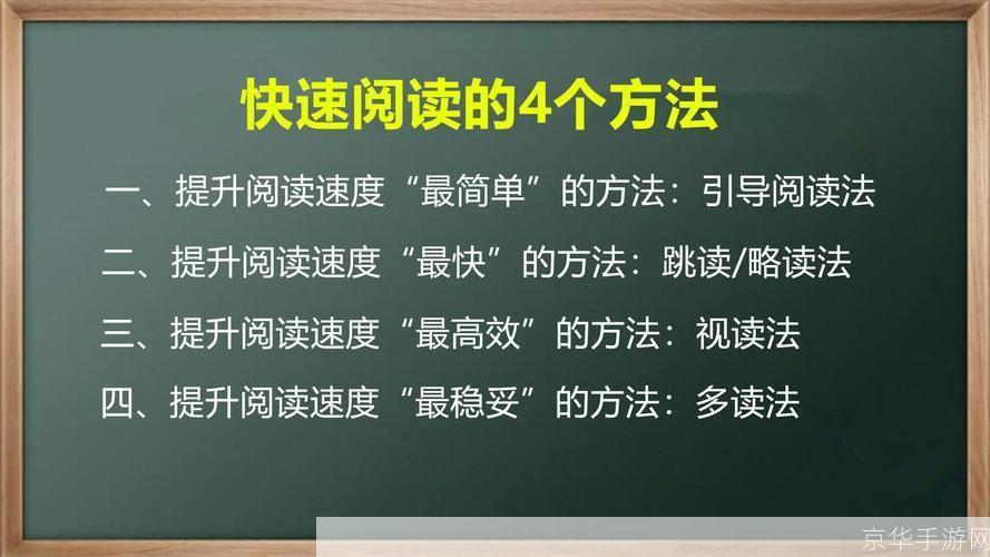 掌握阅扑技巧，提升阅读效率