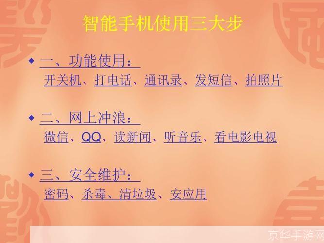 智能手机应用怎么用: 智能手机应用的使用方法与技巧