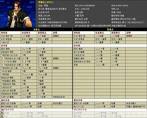 拳皇2002加强版操作指南