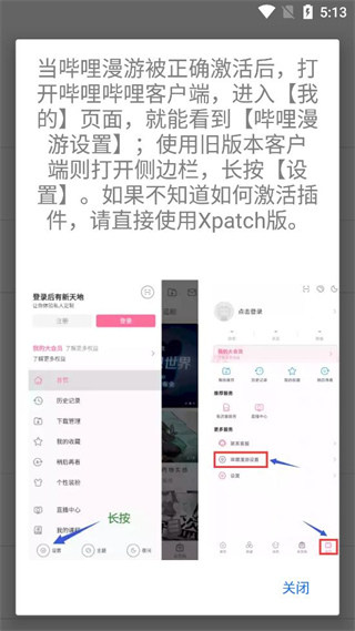 哔哩漫游app