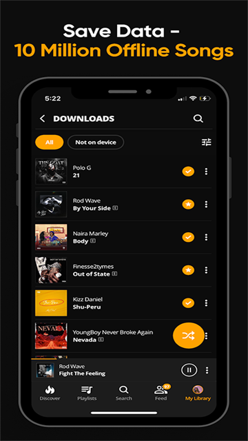Audiomack app