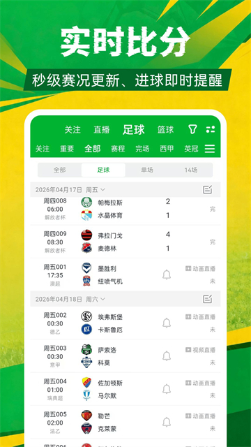 足球比分