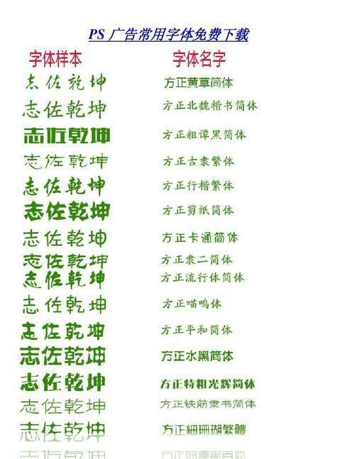 常用字体打包怎么用: 常用字体打包的使用方法