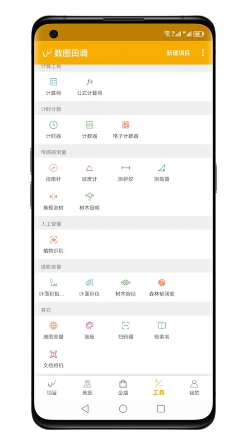 数图田调