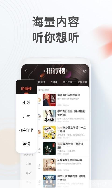探索喜马拉雅听书最新版：全新的听觉盛宴