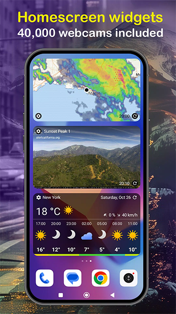 Ventusky app