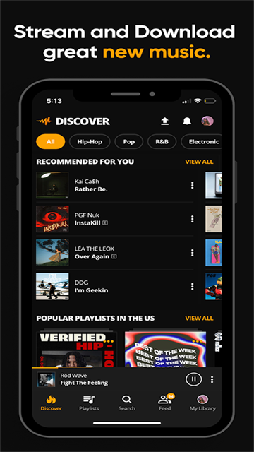 Audiomack app