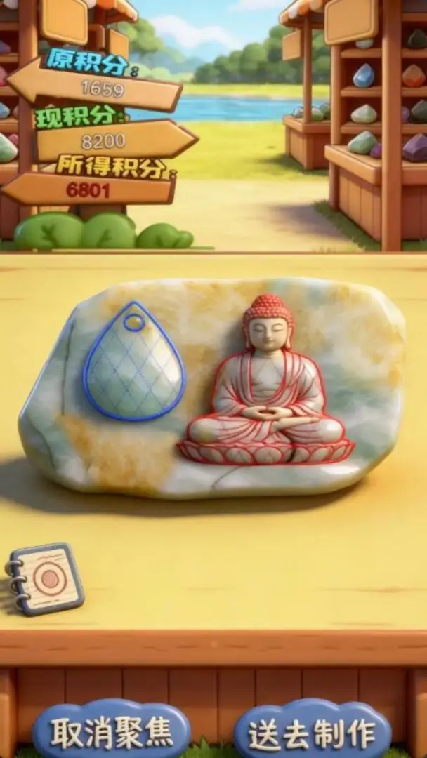 翡翠原石刮刮大师模拟器