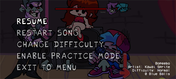 周五夜放克bad apple(BFのBad Apple)