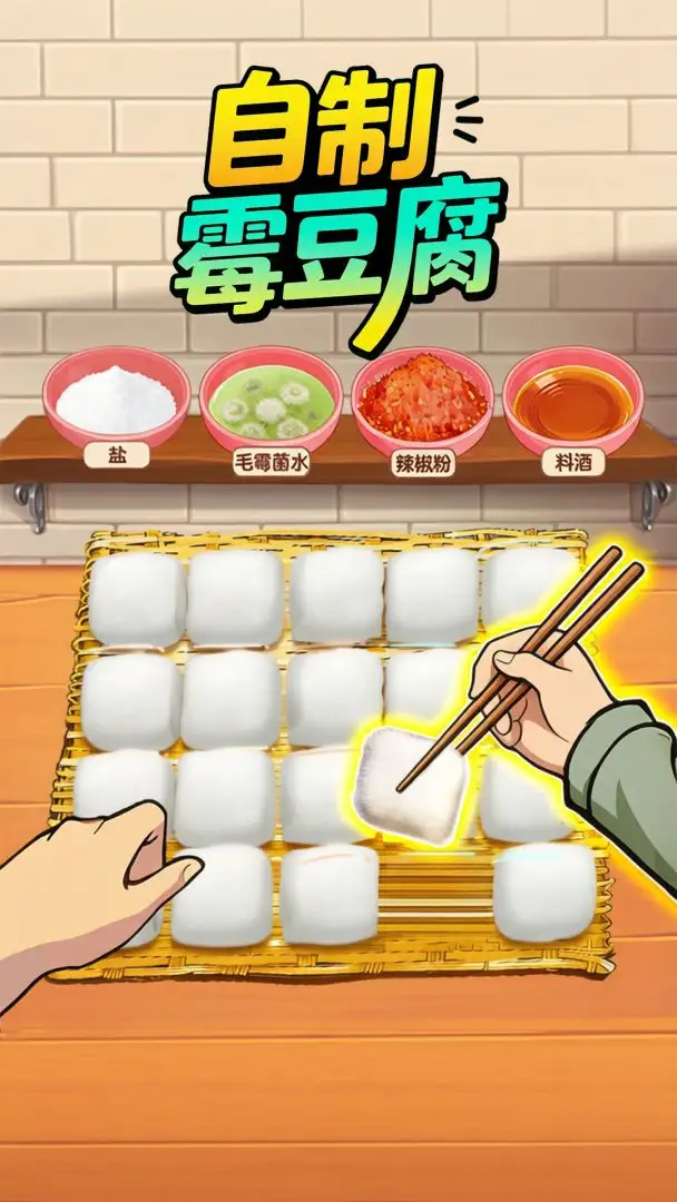 自制霉豆腐