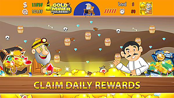 经典的黄金矿工