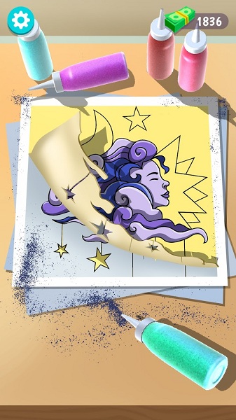 Sand Painting(沙画手机游戏)
