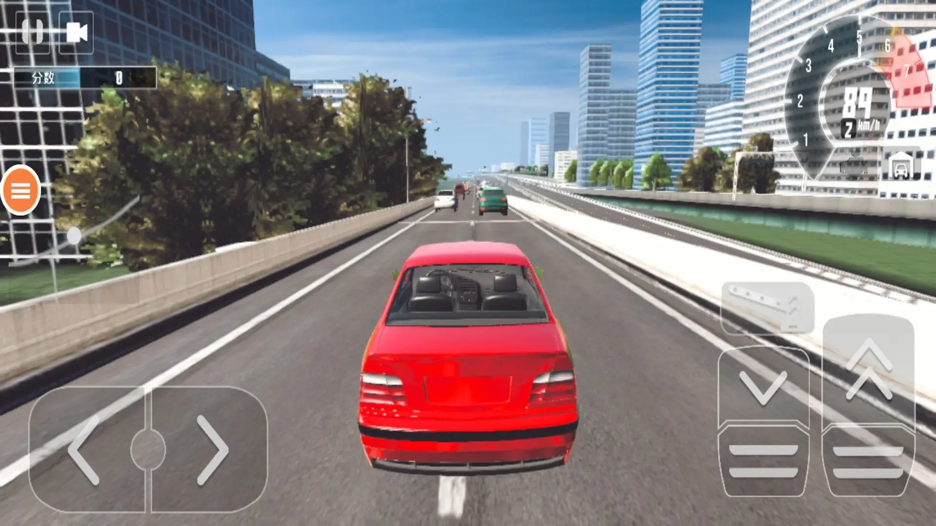 汽车上路