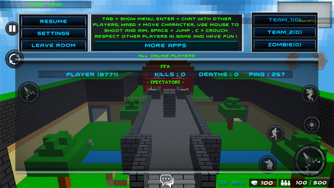 Combat Cubic Arena