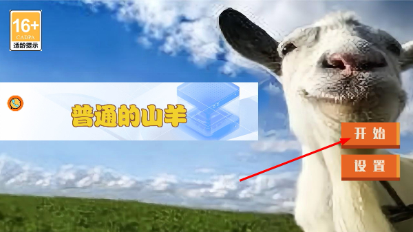 普通的山羊