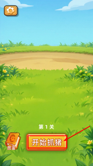 呆呆按猪