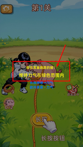 呆呆按猪