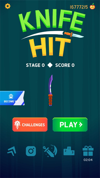 knife hit