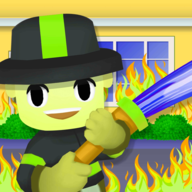 Idle Fire Fighting Rich Tycoon