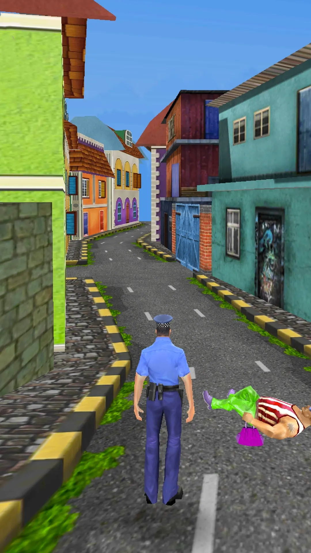 帮助警察抓住小偷