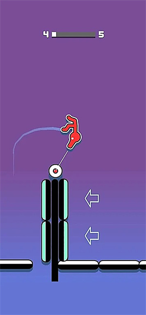 粘住火柴人