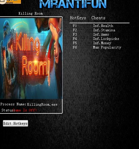 killing room修改器下载