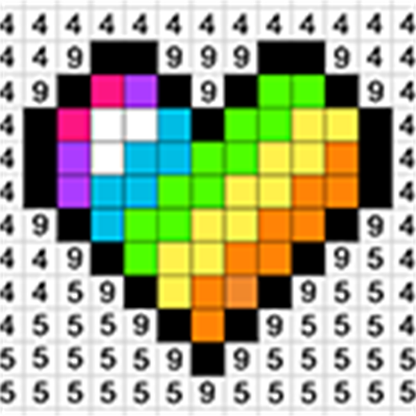 数字填色