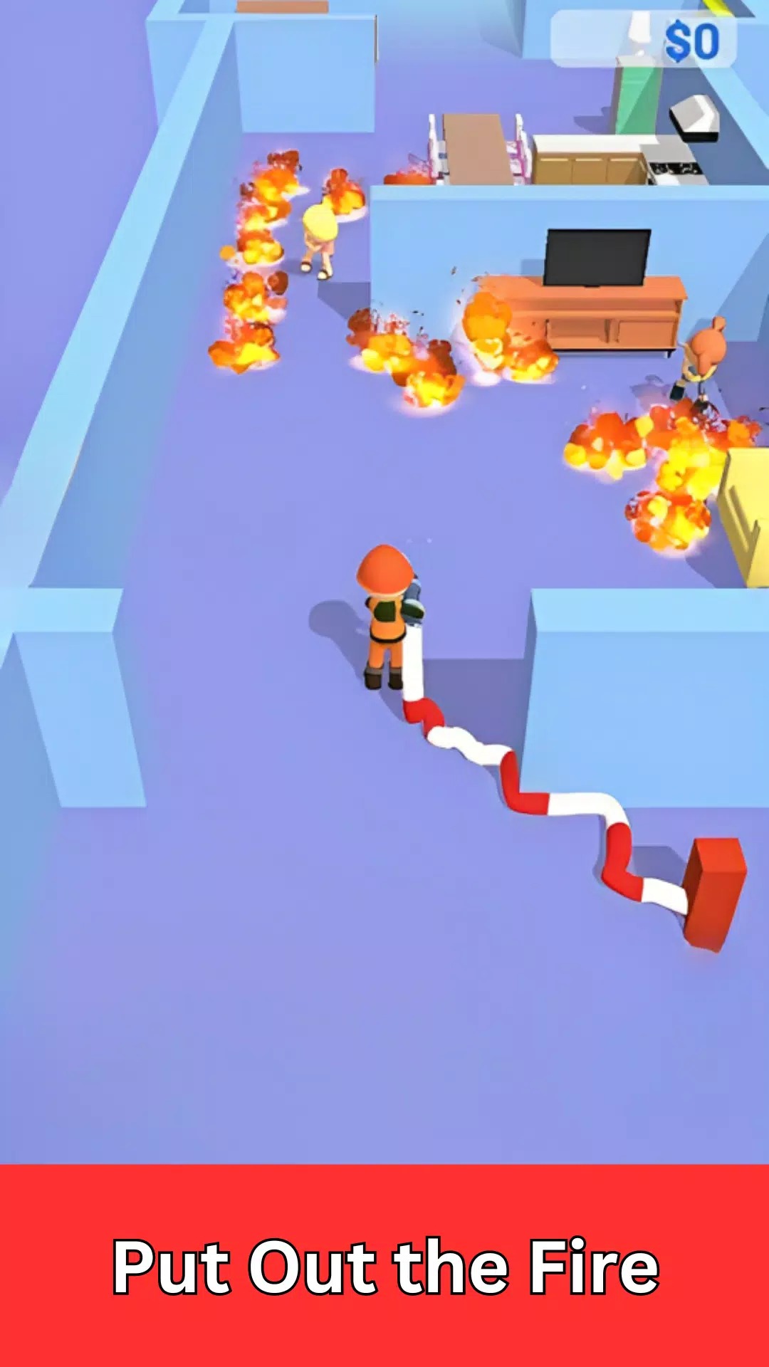 Idle Fire Fighting Rich Tycoon