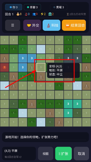 方格们的战争